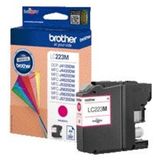 Inktcartridge Brother LC-223M rood | 5 stuks