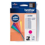 Inktcartridge Brother LC-223M rood | 5 stuks
