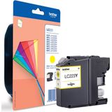 Inktcartridge brother lc-223y geel | 5 stuks
