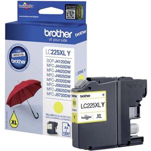 Brother - LC-225XL - Inktcartridge - Geel - Tot 1200 pagina's
