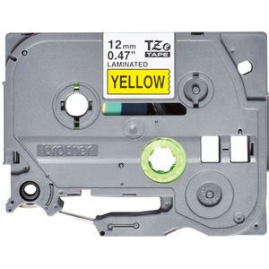 Labeltape Brother TZe, TZ TZe-631S Tapekleur: Geel Tekstkleur:Zwart 12 mm 4 m