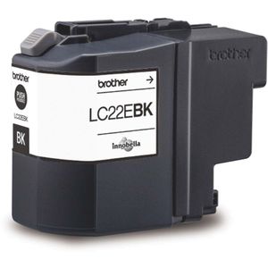 Brother LC-22EBK inktcartridge zwart (origineel)