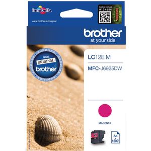 Brother LC12EM inktcartridge 1 stuk(s) Origineel Magenta