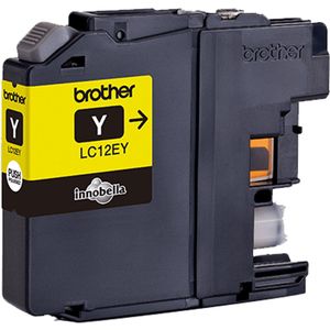 Brother LC12EY inktcartridge 1 stuk(s) Origineel Geel