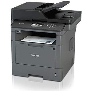 Brother DCP-L5500DN DCP A4 mono laserprinter (40 pagina's/min., afdrukken, scannen, kopiëren, 1.200 x 1.200 dpi, Print AirBag voor 200.000 pagina's), zwart, grafiet