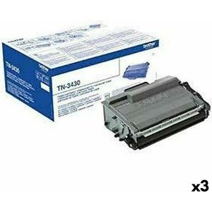 Brother - TN-3430 - Toner - Zwart - 3 Eenheden