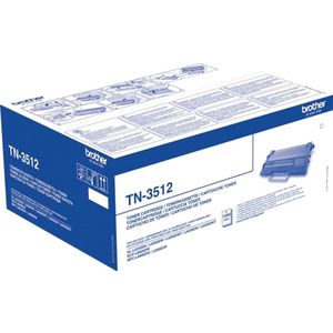 Brother - TN3512 - Toner - Zwart - 3 Eenheden - Capaciteit 12000 Pagina's