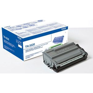Brother, Toner, TN-3520 (TN3520), juoda kaset?