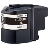 Brother LC-22U XL (MHD Dec-2021) zwart (LC22UBK) - Inktcartridge - Origineel Hoge Capaciteit