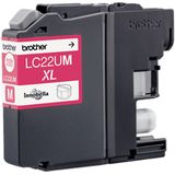 Brother LC-22UM XL inkt cartridge magenta hoge capaciteit (origineel)