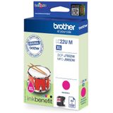 Brother LC-22UM XL inkt cartridge magenta hoge capaciteit (origineel)