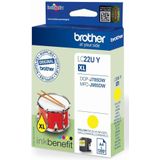 Brother LC-22UY XL - Gelb - Druckerpatrone - Hohe Kapazität