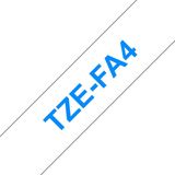 Printer Labels Brother TZEFA4 18 mm