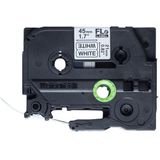 Brother FLE2511 labelprinter-tape Zwart op wit