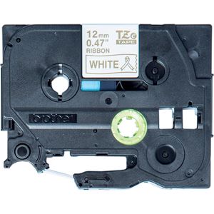 Brother TZER234 tape voor PTOUCH 12mm 4m goud-wit