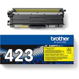 Brother Original TN423Y Toner gelb 4.000 Seiten (für HL-L8260CDW, L8360CDW)(TN423Y)
