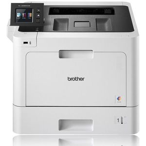 Brother HL-L8360CDW - Printer - kleur - Dubbelzijdig - laser - A4/Legal - 2400 x 600 dpi - tot 31 ppm (mono) / tot 31 ppm (kleur) -capaciteit: 300 vellen - USB 2.0, Gigabit LAN, Wi-Fi(n), USB host, NFC