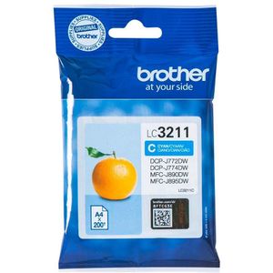 Brother Tintenpatrone LC-3211C cyan