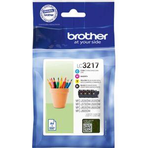 Brother LC-3217 multipack 4 inktcartridges (origineel)