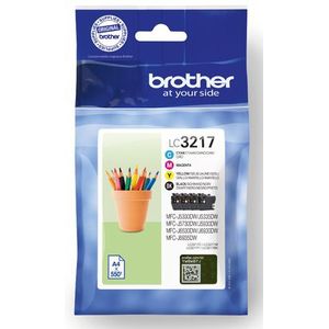 Brother - LC-3217 - Inktcartridge - Zwart + 3 Kleuren