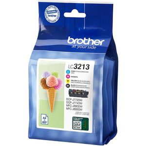 Brother LC-3213VAL Inktcartridge - Zwart Cyaan Magenta Geel - 4 Stuks
