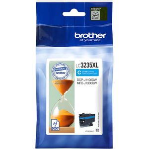 Brother - LC-3235XLC - Inktcartridge - Cyaan - 5000 pagina's