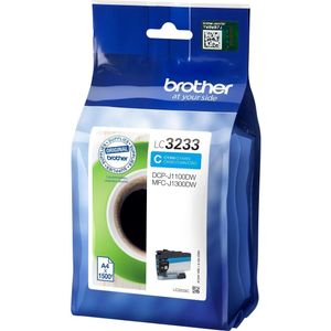 Inktcartridge brother lc-3233c blauw | 1 stuk
