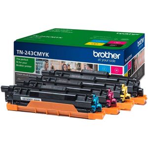 Brother TN-243CMYK Toner 4-kleuren Pack