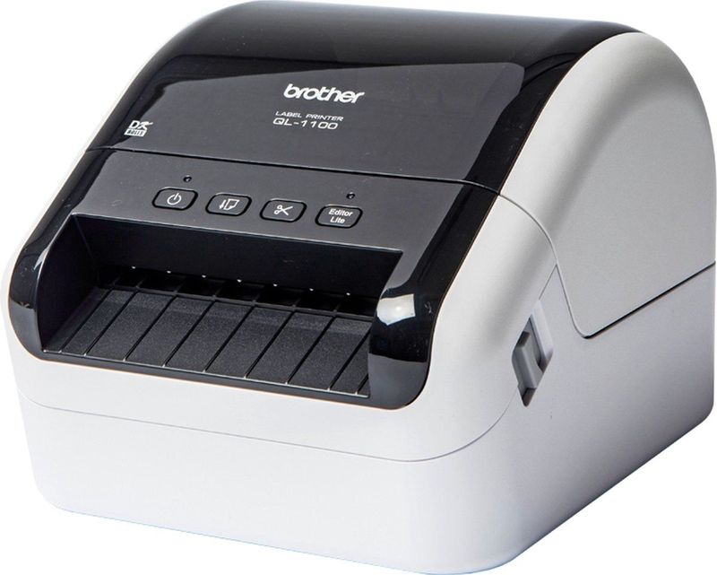 Brother - QL-1100c - Labelprinter - Zwart - Inclusief USB-kabel en Labels