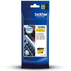 Brother LC-3239XLY inktcartridge 1 stuk(s) Origineel Hoog (XL) rendement Geel