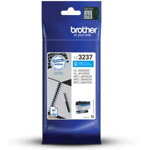Brother LC3237C inktcartridge 1 stuk(s) Origineel Cyaan