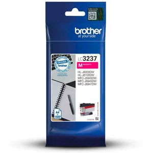 Brother LC3237M originele inktcartridge voor MFCJ5945DW, MFCJ6945DW en HLJ6000 printers, Geschatte levensduur: tot 3000 pagina's (volgens ISO/IEC 24711), Magenta