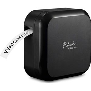 Brother CUBE Plus labelprinter AZERTY toetsenbord bluetooth zwart