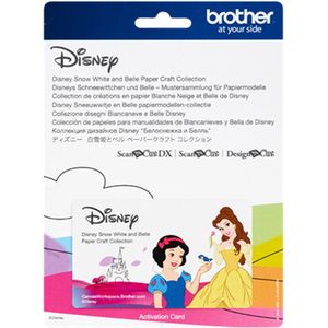 Brother Disney Sneeuwitje en Bell Papiermodellen collectie