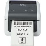 Thermal Printer Brother TD4420DNXX1 203 dpi LAN White/Grey
