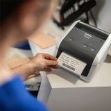 Thermal Printer Brother TD4420DNXX1 203 dpi LAN White/Grey