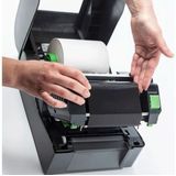 Brother TD-4520TN, Direkt Wärme/Wärmeübertragung, 300 x 300 DPI, 127 mm/sek, Kabelgebunden, Schwarz