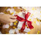 Brother - TZe-RW54 Tape - Goud op Wijnrood - 24 mm - 4 Meter