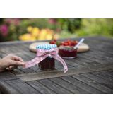 Brother - TZe-RE54 Tape - Goud op Roze - 24 mm - 4 Meter