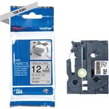 Brother - TZe-R931 Tape - Zwart op Zilver - 12 mm - 4 Meter