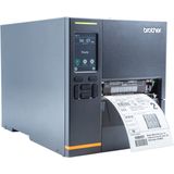 Brother - TJ-4121TN - Thermische Printer - EU Stopcontact - Zwart