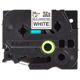 Labeltape zelflaminerend Brother TZe, TZ TZESL261 Tapekleur: Wit Tekstkleur:Zwart 36 mm 8 m