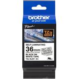 Brother TZe-SL261 zelflaminerend tape zwart op wit 36 mm (origineel)