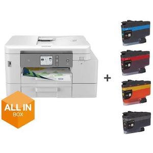 Brother Mfc-J4540DWXL Multifunctionele Printer - Zwart - Inkjet