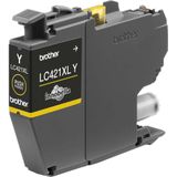 Brother LC-421XLY inktcartridge - geel voor DCP-J1050DW, DCP-J1140DW, MFC-J1010DW, XL
