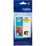 Brother LC-424Y inkt cartridge geel (origineel)