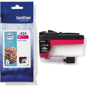 Brother - LC-424M - Inktcartridge - Magenta - Origineel