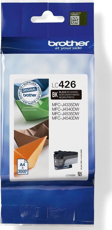 Inktcartridge brother lc-426bk zwart | 1 stuk | 5 stuks