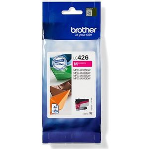 Inktcartridge Brother LC-426M rood | 5 stuks