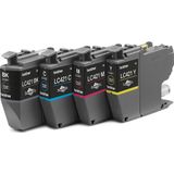 Brother LC421VAL - Inktcartridge - Zwart en Multicolor